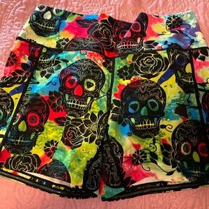 CVG Skull Bike Shorts